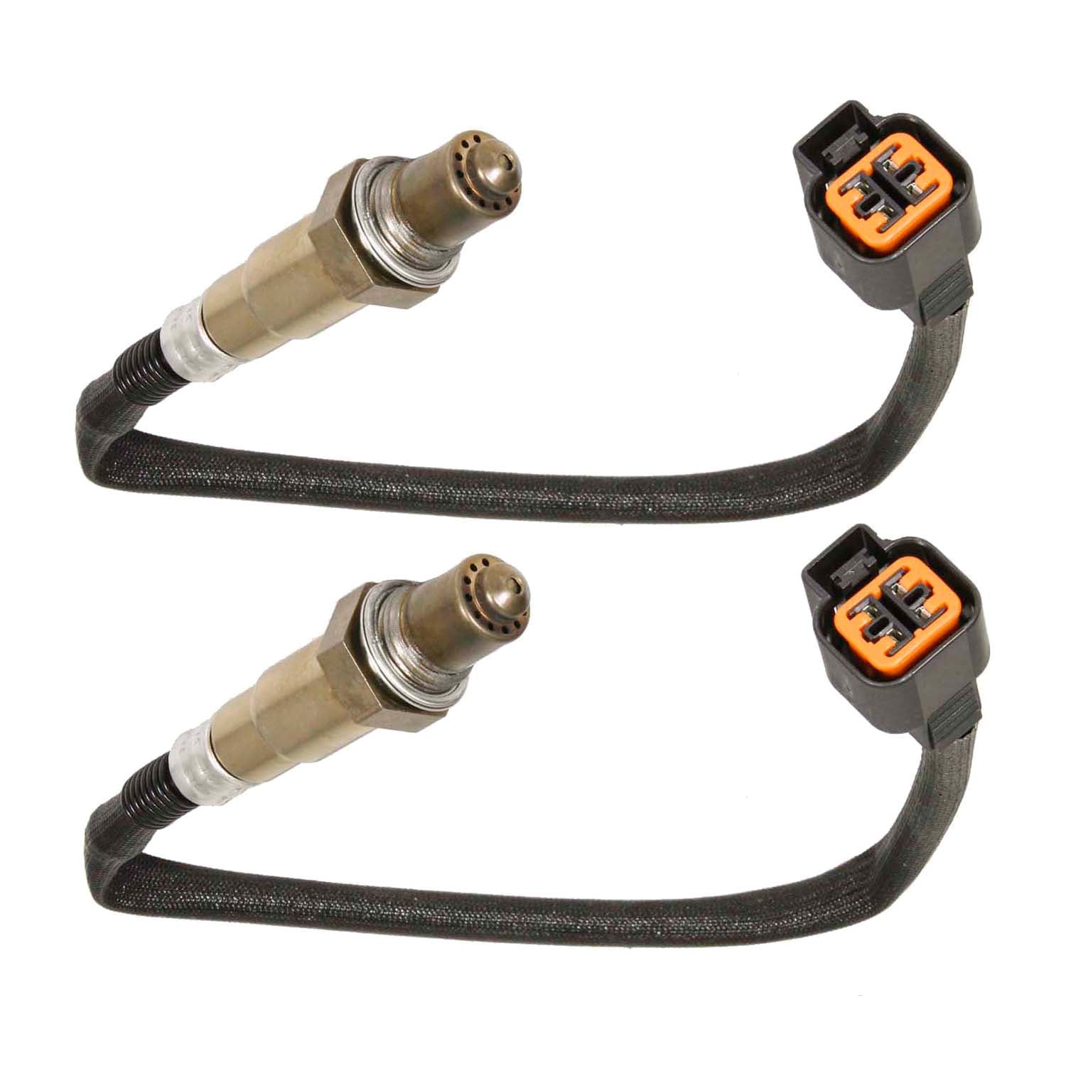 Maxfavor 2Pcs Oxygen Sensor for Kia Rio Rio5 2011-2006, Hyundai Accent 2000-2011 Upstream Downstream