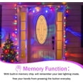 thumbnail image 3 of Luces navideñas YIQU 800 LED, 80 m, impermeables, multicolor, 3 of 7