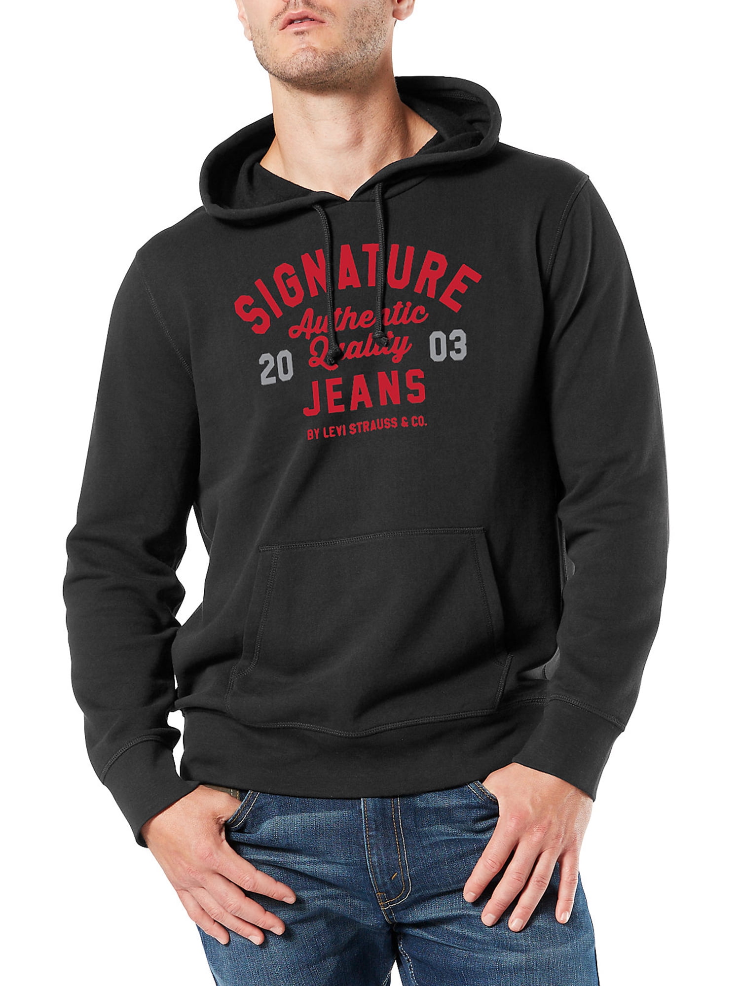 Signature by Levi Strauss & Co. Men's Pullover Hoodie 