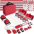 thumbnail image 2 of Electrical Lockout Tagout Kit, 47 PCS Safety LotoKit Circuit Breaker Lockouts, for Industrial, Elec, 2 of 5