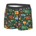 thumbnail image 5 of Goofa Christmas Gift Printed Men's Boxer Briefs Underwear, Moisture-Wicking Underwear, Trunk,Soft and Breathable Cotton Underwear-Small, 5 of 9