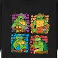 thumbnail image 3 of Teenage Mutant Ninja Turtles - TMNT Bricks - Men's Crew Neck Fleece Pullover, 3 of 5