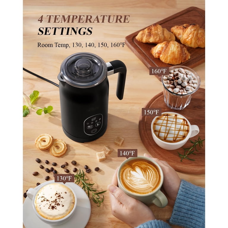 Twomeow 4-in-1 Electric Milk Frother with Touch Screen photo 3