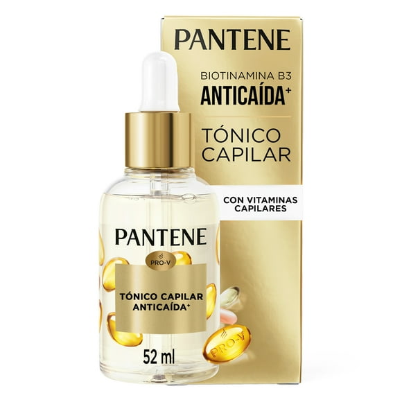 Tónico capilar anticaída + Pantene Biotamina B3 para cabello saludable desde la raíz 52 ml