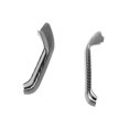 thumbnail image 5 of Rearview Mirror Rain Eyebrow Guard Trim For 2021 2022 2023 Accessories ,carbon Fiber 2pcs, 5 of 5