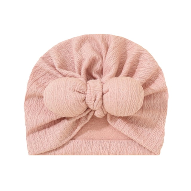 Gorro con cinta para orejas de conejo para bebé, gorro indio con patrón de encaje para niños, gorro para la cabeza colorido y multifuncional para niños