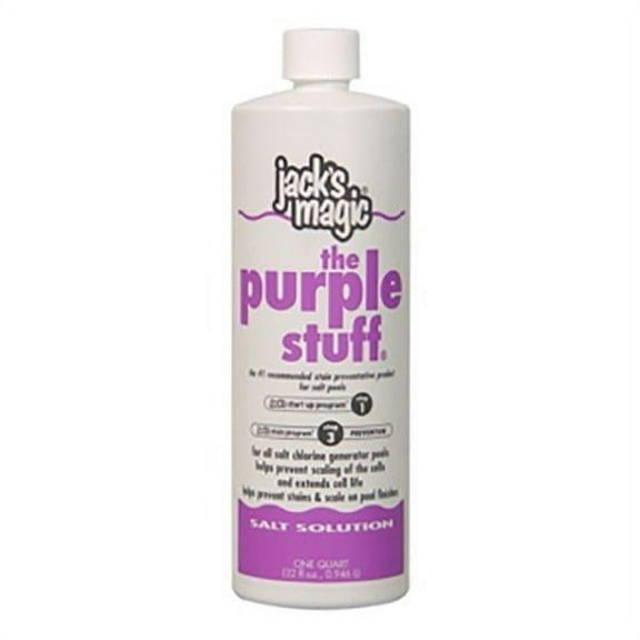 Jacks Magic The Purple Stuff Pool Chemicals, 1 Quart
