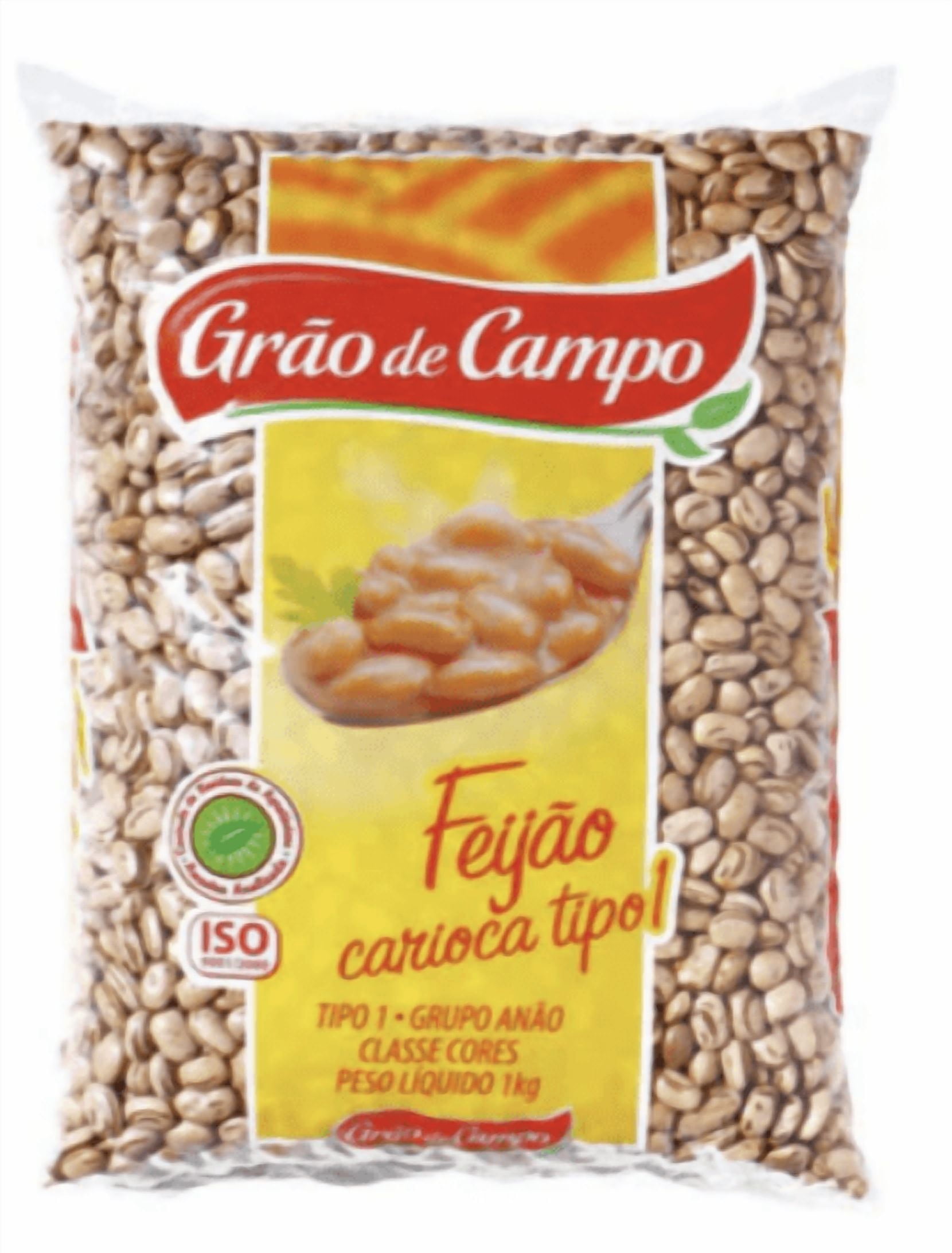 Tio Joao Brazilian White Rice 2 lb + Grao de Campo Pinto Beans 2.2 lb | Pack of 2 – Arroz Branco e Feijao Carioca Brasileiro | Brazil in Texas