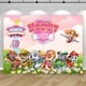 thumbnail image 4 of Fondo de fotografía con tema de Skye Everest de Paws Patrol para fiesta de cumpleaños de niñas y niños, pancarta de perro rosa para estudio fotográfico, 4 of 5