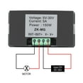 thumbnail image 4 of 5V 12V 24V 150W Motor Speed Controller PWM Adjustable Speed Controller, 4 of 7