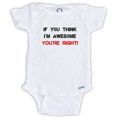 awesome baby onesie