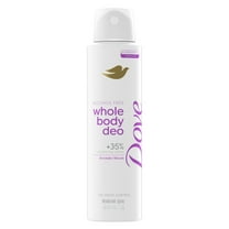 Dove Whole Body Deo Alcohol Free Deodorant Spray for Women Lavendar Bloom, 4 oz