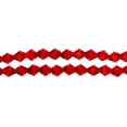 thumbnail image 2 of 44pcs Crystal Lane DIY Bicone 7in 8mm Transparent Red 2 glass bead Strands for Jewelry Making, DIY Crafts & Decorations, 2 of 3