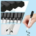 thumbnail image 4 of 12 Pcs Black Dry Erase Markers, Whiteboard Dry Erase Markers Fine Tip Small Magnetic Dry Erase Marker with Eraser Cap for School, Home, Office Supplies, 4 of 7