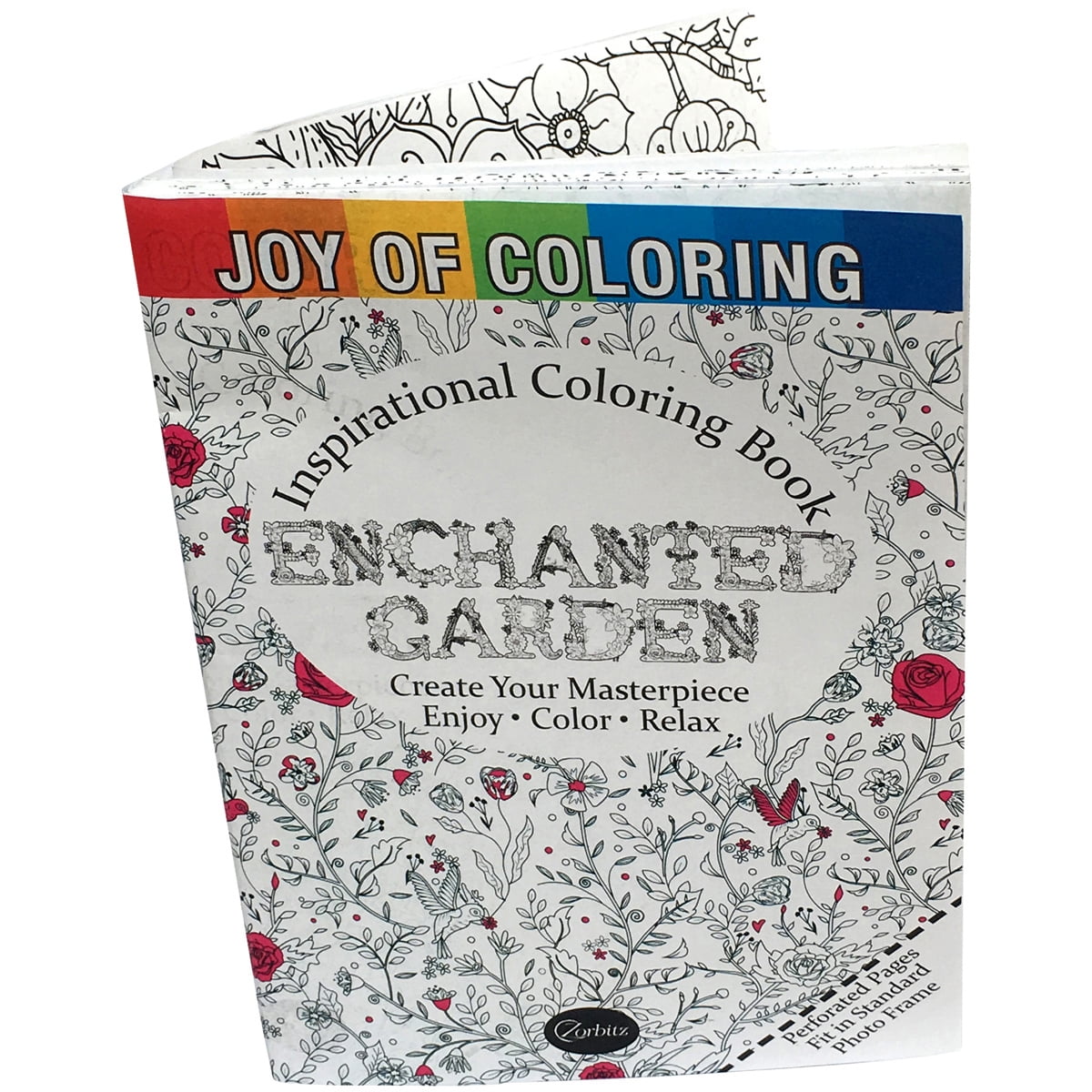 Joy Of Coloring Adult Coloring Book - Enchanted Garden - Walmart.com - Walmart.com
