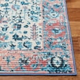thumbnail image 5 of SAFAVIEH Journey Seachlann Oriental Machine Washable Area Rug, Ivory/Blue, 5'5" x 7'7", 5 of 13