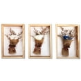thumbnail image 6 of Uxcell 10x10 Shadow Box Frame Wooden Dried Flower Photo Frame Floating Photo Frame Black, 6 of 6