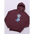 thumbnail image 3 of Anime Girl Ballerina Outfit Hoodie Women -Image by Shutterstock, Female Medium, 3 of 4