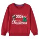 thumbnail image 4 of Xihbxyly Sudadera de Invierno, Acogedora Camiseta de Manga Larga con Estampado de Letras, Elegante Diseño de Cuello Redondo, Divertido Estampado Navideño para Salidas Informales, Actividades Escolare, 4 of 4