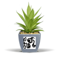 thumbnail image 1 of Constellation Pisces Zodiac Sign Fake Pineapple Flower Pot Vase Mini Decor, 1 of 3