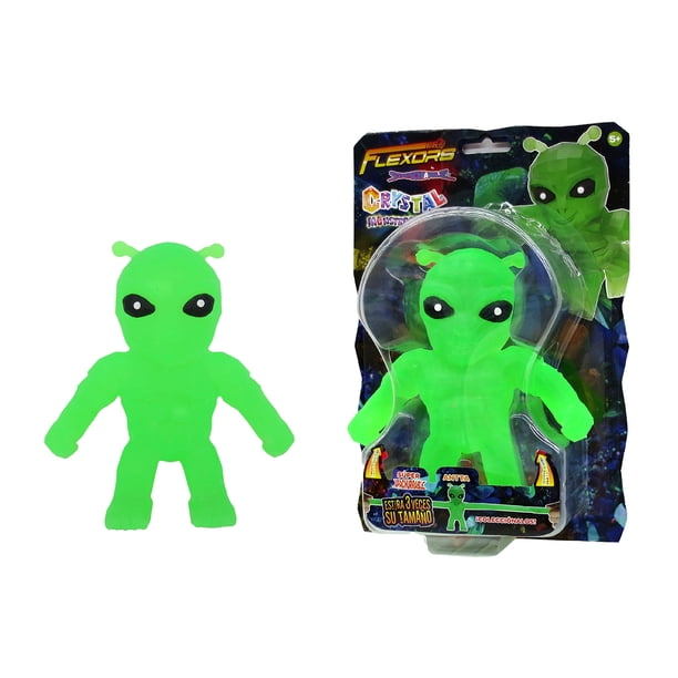 Muñeco de acción flexible y moldeable Flexors series Cristal Monsters, Antta, para niños, 15 cm de altura. Marca Ruz.