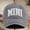 Grey, variant on Baseball Hat Mini Funny Distressed Letter Embroidered Adjustable Mini Sun Protection Summer Baseball Caps