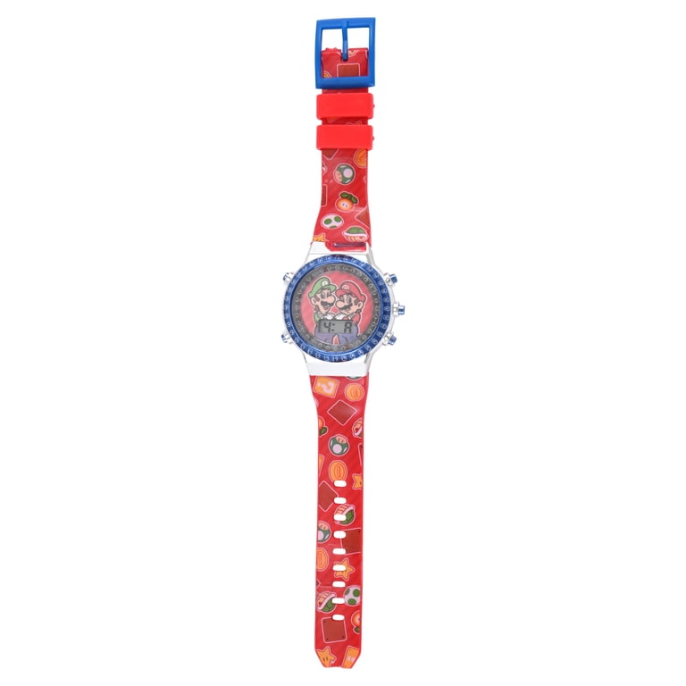 Nintendo Super Mario Brothers LCD Watch Mario Luigi photo 4