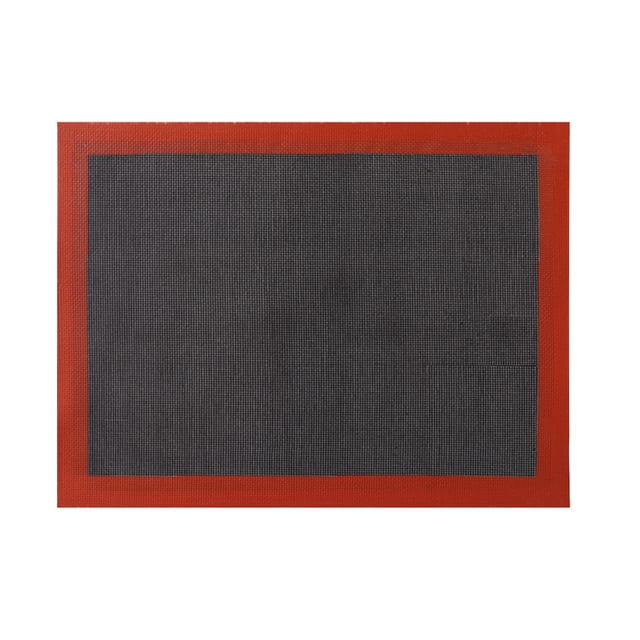 Galletas Autorización de hornear antiadherente Alta temperatura Resistente al horno Silicona Hoja de Hoja Panadería Panadería Cocina Gadget Hornear Suministros 40x60cm, tipo 1 Inevent HA009631-04