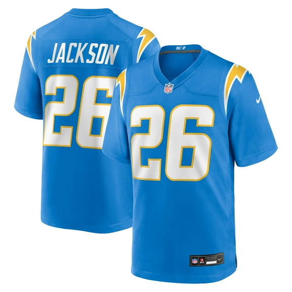 Men's Nike Donte Jackson Powder Blue Los Angeles Chargers Team Game Jersey