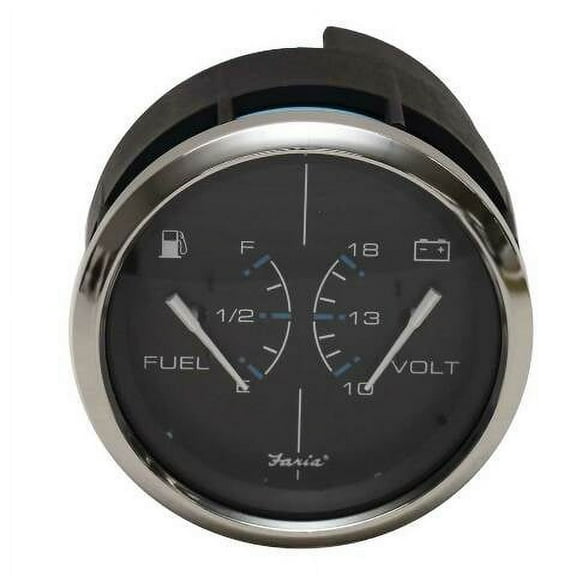 Faria Beede Boat Multifunction Gauge GF0157A | Chesapeake Black SS