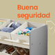 thumbnail image 3 of Estantería Infantil para Juguetes,9 Cajas de Almacenamiento no Tejidas, Gris Paloma, 3 of 5