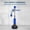 Blue, variant on 3-in-1 Punching Bag for Adults,Freestanding Adjustable Height Punching Bag with 360° Rotating Bar & Speed Ball, Kickboxing Bag for Home Office Gym