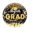 thumbnail image 2 of Congrats Grad 2026 Party Decorations, Graduation Party Supplies Set with 9 Inch Paper Plates for Graduation Party (B), 2 of 5