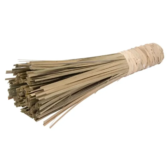 Asain Bamboo Wok Brush 11" for Cleaning Woks, Stir Fry Pans, and Asian Cookware - 53180