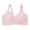 Pink, variant on Women's Bras Without Steel Rings Seamless Underwear Large Sized Comfortable Bras With European And Styles