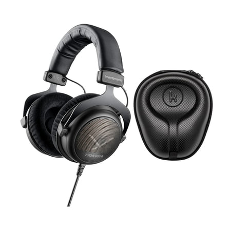 UPC: 0196271936534 | Beyerdynamic TYGR 300 R Open-Back Gaming Headphones and Headphone Case with EVA Hard Shell Bundle