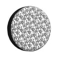 thumbnail image 1 of Fotbe Snake Funda de Llanta de Repuesto con Estampado, Engrosada, Ajuste Universal para Jeep, Remolque, RV, SUV, Camión-15 inch, 1 of 6