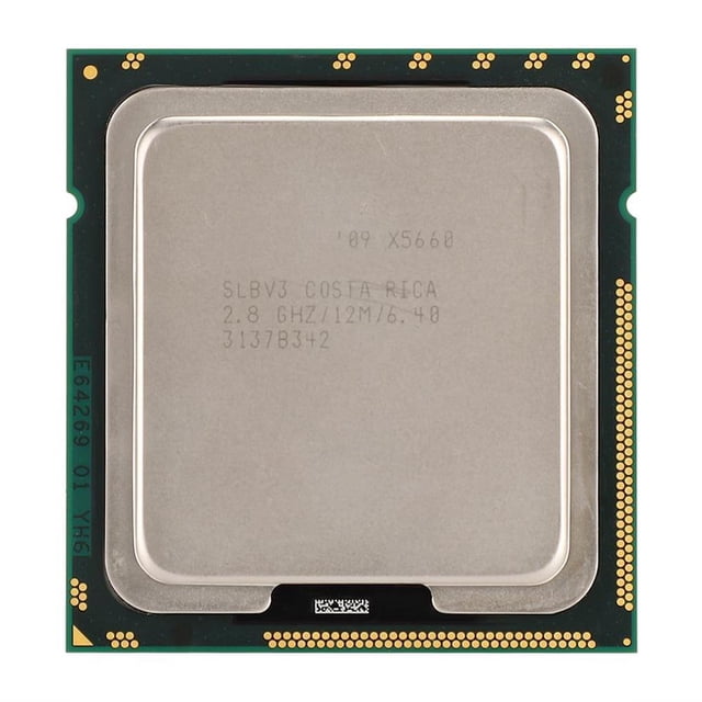 Para Intel Xeon X5660 Six-Core Twelve Threads 2.8Ghz 12M Cache Lga1366 Cpu Versión Oficial matsuzay EL008268-00