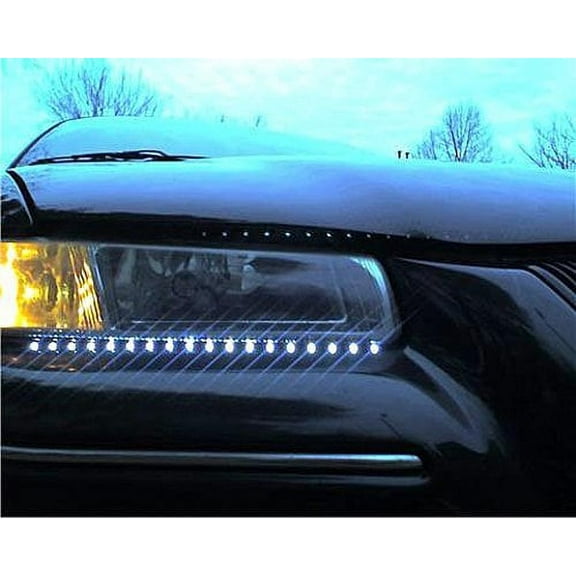 1996 1997 1998 1999 2000 Plymouth Breeze LED DRL Headlamps Headlights Strips Lights LEDs DRLs