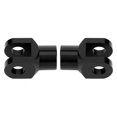 thumbnail image 2 of Kit de tuercas de tornillo para motocicleta, accesorio de montaje de Pedal, aluminio negro, 39mm/1,5 pulgadas, 2 of 9