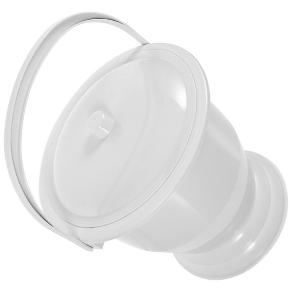 FRCOLOR  Urinal Bucket with Lid Chamber Portable Urine Pot Elder