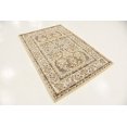 thumbnail image 2 of Unique Loom 3126056 Area Rug, 4 x 6 Feet, Ivory/Brown, 2 of 5
