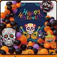 thumbnail image 3 of 2023 Halloween Globos De Papel De Aluminio Decoración Feliz Fiesta Tema De Murciélago Fantasma Calabaza Cabeza Bruja Set Props Evento Suministros De La, 3 of 4