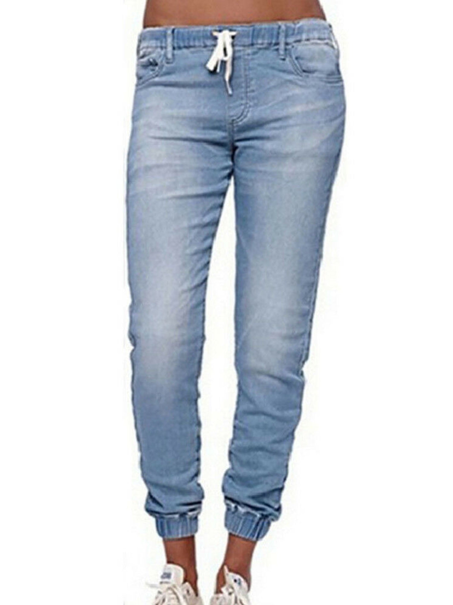 walmart womens elastic waist jeans