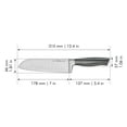 thumbnail image 4 of J.A. Henckels International Graphite Hollow Edge Santoku Knife, 4 of 6