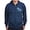 Navy, variant on CafePress - Great_Lakes_Med_Blu_15.35_X_15.35 Men's Zip Up Hoo - Zip Hoodie, Classic Hooded Sweatshirt with Metal Zipper