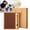 Coffee, variant on Souew A5 Lined Leather Notebook and Pen Set with Gift Box, Mini Hardcover Notebook, Thickened Notepad with Pen Box Package, Ruled Journals Notebooks for Work, Writing, Note Taking - Deep Blue