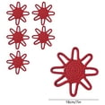 thumbnail image 3 of Usloyux Under $5 7 Inch Trivets for Hot Dishes, 6PCS Sunflower Trivet Set for Hot Pots and Pans,Heat Resistant Pot Holders for Kitchen Decor and Accessories,Hot Cups Use Cotton Rope Placemat, 3 of 6