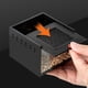 thumbnail image 2 of Recinto de Araña Caja de Cría de Insectos Pequeños Previene el Escape Terrario para Reptiles Jaula de Alimentación de Insectos C, 2 of 6