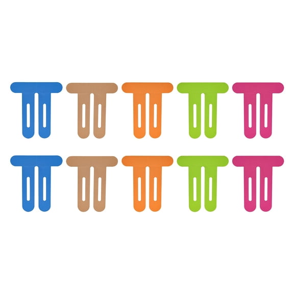 Clearance Under $5.14! 10PACK Sports Kinesiology Tape, Pre-Cut Knee Support Tape for Athletic Training, Cotton, for Workout & Running, (One Size, Beige)